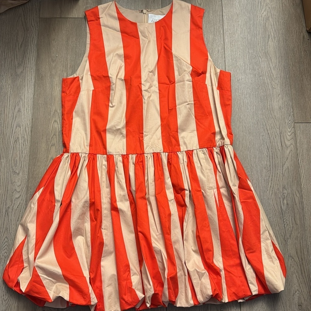 FINAL MARKDOWN Anthropologie Mare Mare Bubble-Hem Mini Dress - Multiple Sizes🍊⏰ - Picture 5 of 11